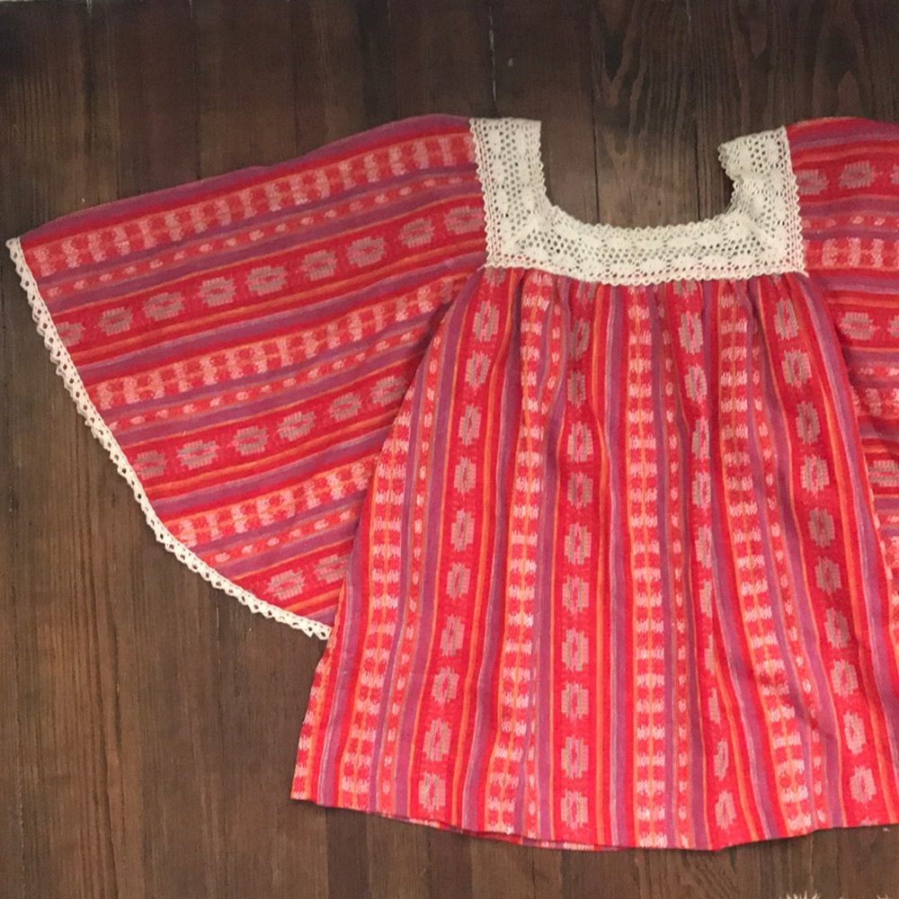 Vintage Wrangler Flutter Sleeve Top